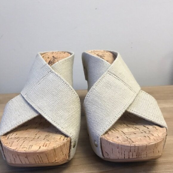 Lucky Brand LK Miller2 Platform Wedge Sandals - Picture 8 of 8